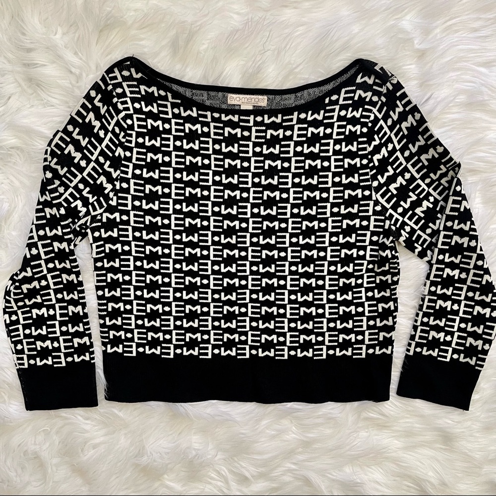 EVA MENDES TOP SWEATER SMALL